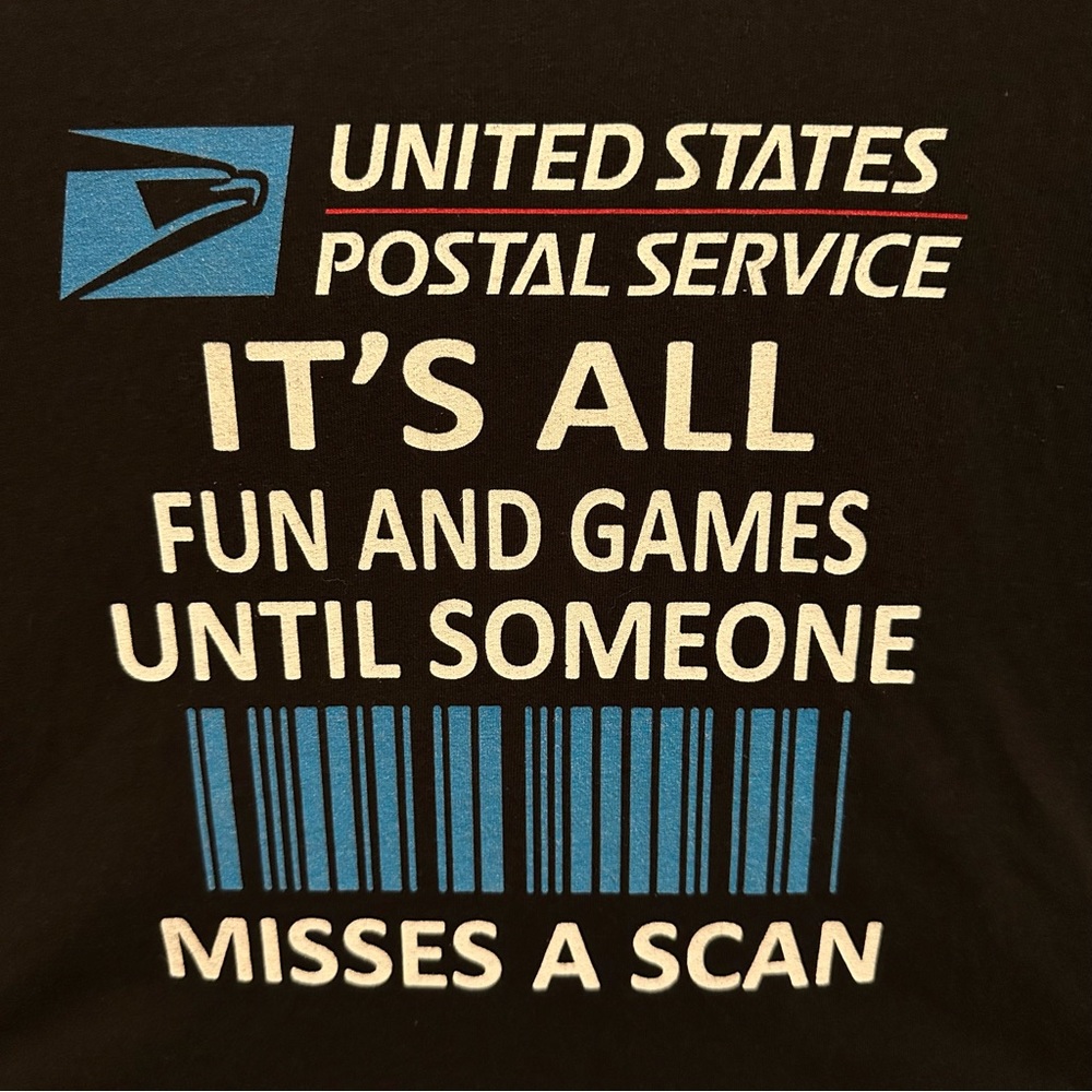 Funny Post Office Tee XL